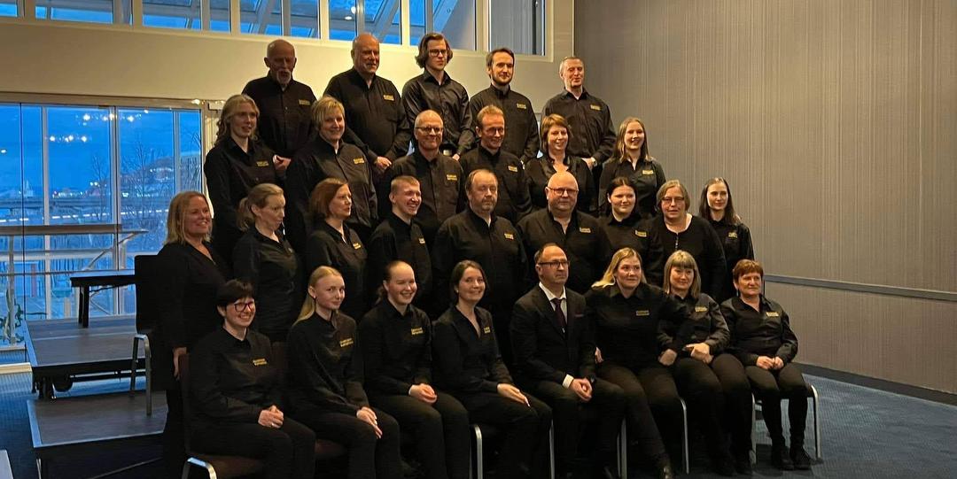 Bilde/illustrasjon om Musikklaget Kornetten